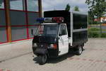 Die TM 703 vom Piaggio in der Version Highway Patrol fuer die Schweiz