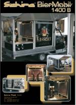 Die APE TM 703 von Piaggio , die mobile Biertheke f�r den mobilen Einsatz.