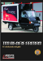 Die APE TM 703 von Piaggio , die mobile Espressobar f�r den mobilen Einsatz.