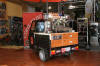 Piaggio ape50 mit Verkaufskoffer und Grundeinbausatz mit drei Verkaufsklappen
