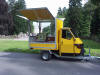 Piaggio ape50  mit Verkaufskoffer und Grundeinbausatz mit drei Verkaufsklappen